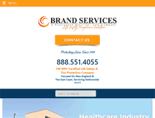 Tablet Screenshot of brand-svc.com